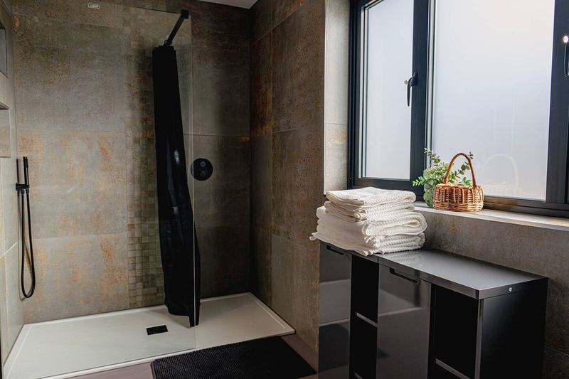Bathroom at The Old Poultry Shed — The House and Pod