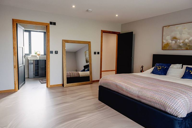 Bedroom at The Old Poultry Shed — The House and Pod