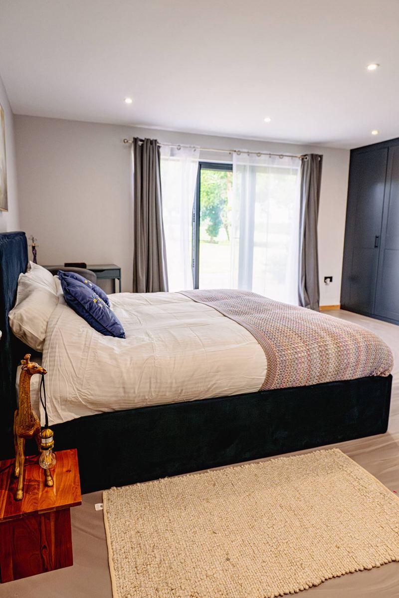 Bedroom at The Old Poultry Shed — The House and Pod