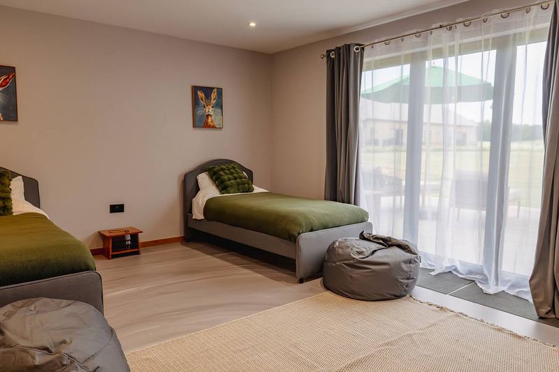 Bedroom at The Old Poultry Shed — The House and Pod
