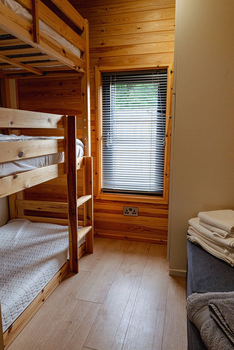 Bedroom at The Old Poultry Shed — The House and Pod