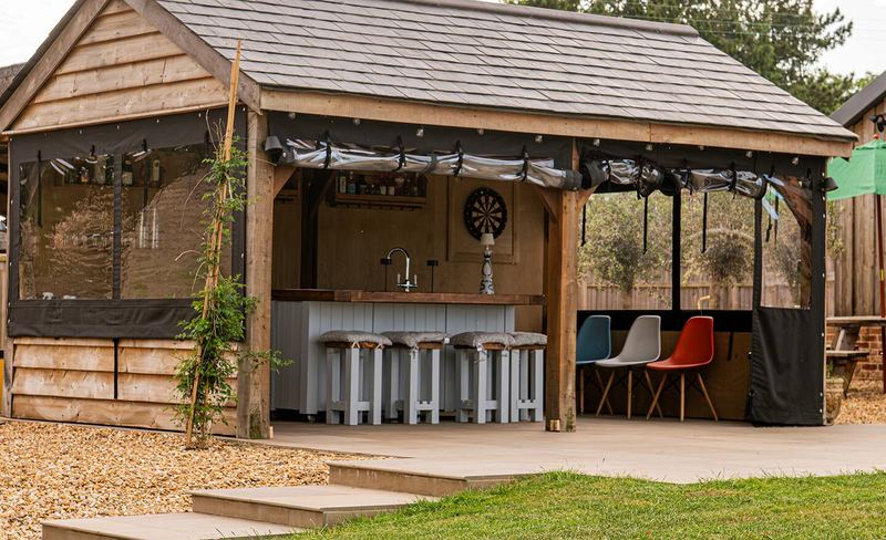 Exterior at The Old Poultry Shed — The House and Pod